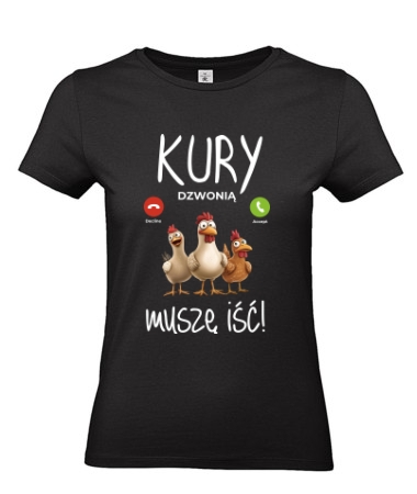 Kury dzwonią muszę iść